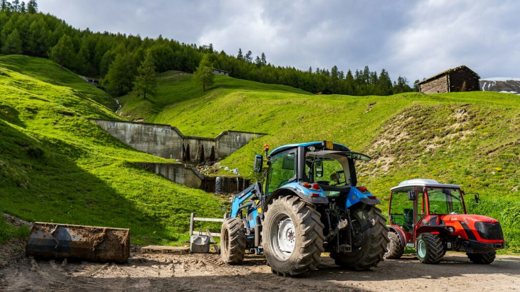 tracteur enjambeur